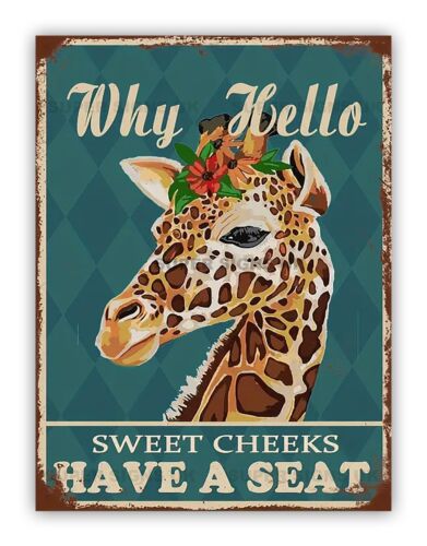 Funny giraffe sweet cheeks - giraffe,