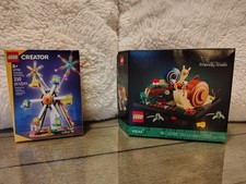 2025 Lego GWP Friendly Snails 40788 & Ferris Wheel 40758 Brand New