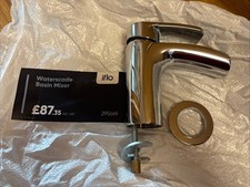 IFLO WATERSCADE SINGLE LEVER BASIN MIXER TAP CHROME 295669 EX-DISPLAY