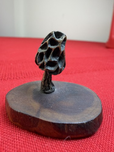 Vtg wood metal mini - metal,