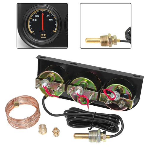 52mm triple gauge - triple, voltage