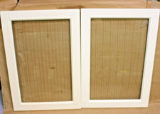 Magnet and Southern Ivory shaker Glass Panel kitchen doors 500m w x 720h