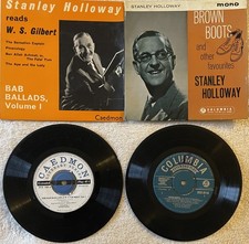 Stanley Holloway - Two 7" EPs