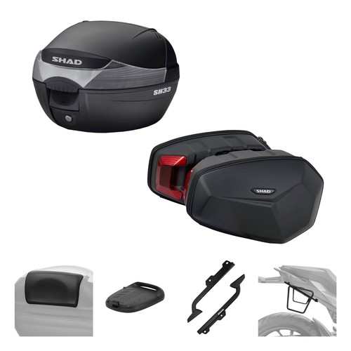 Shad complete kit sh33 black - complete,