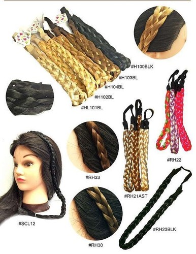 Womens braided synthetic hair - womens,