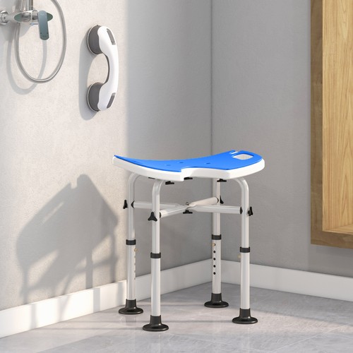 Height adjustable shower - shower, stool