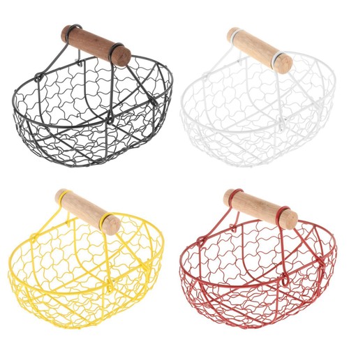 Metal mesh fruit basket - mesh,