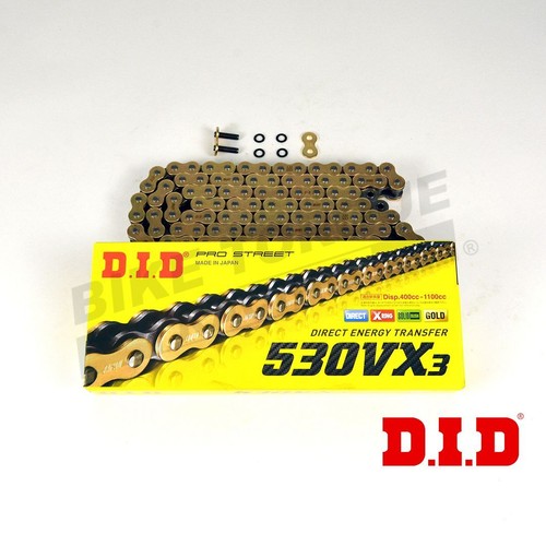 Did 530 pitch vx3 - gold, chain