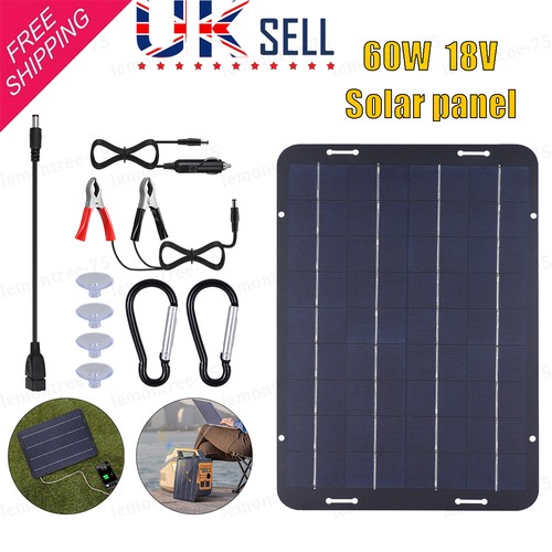 60w solar panel 18v - 18v, trickle