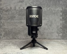 Rode NT-USB Studio Condenser Microphone with Tripod Stand & Pop Filter