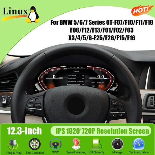 Dash digital clocks - 12.3'',