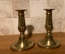 Vintage ENGLISH brass candle
