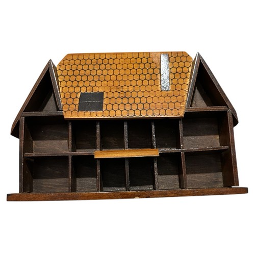 Vintage wooden cottage house - wooden,
