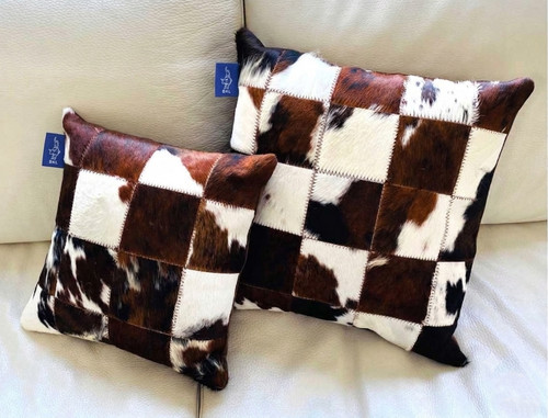Real cowhide patchwork - real,