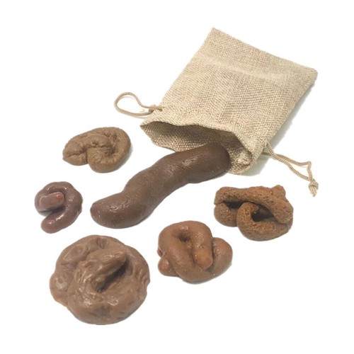 Fake dog turd toy - turd,