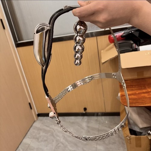 New stainless steel chastity - stainless,