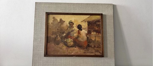 Oil painting canvas - oil,