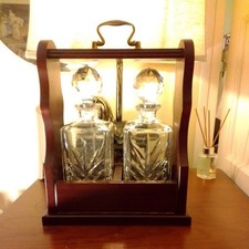 Vintage Double dark wood