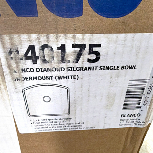 Blanco diamond silgranit - blanco,