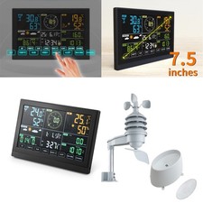 Professional 5-in-1 7-in-1 Weather Station WIFI Color Display Weather Monitor