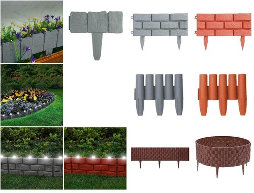 Garden border lawn edging - border,