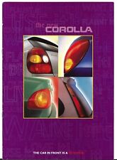 Toyota Corolla Mid-Late 1997 UK Market Sales Brochure Sportif, GS, G6 & CD