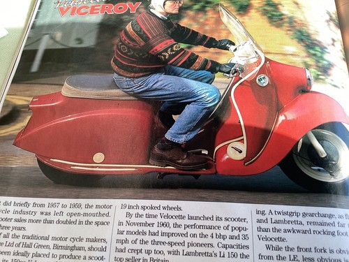 Velocette viceroy scooter - viceroy,