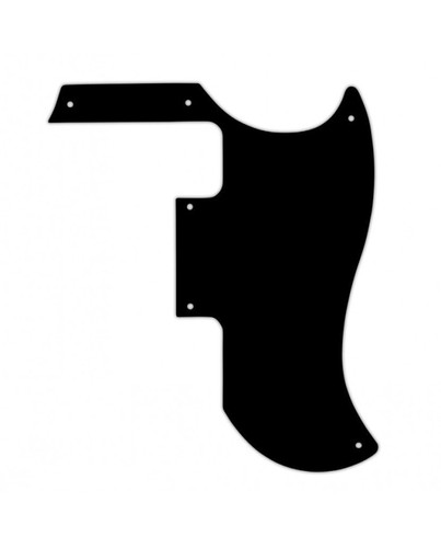 Black 3ply pickguard for - black,