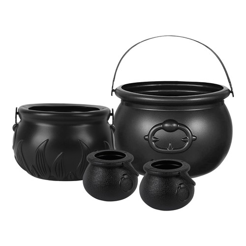4pcs halloween witch - 4pcs, cauldron