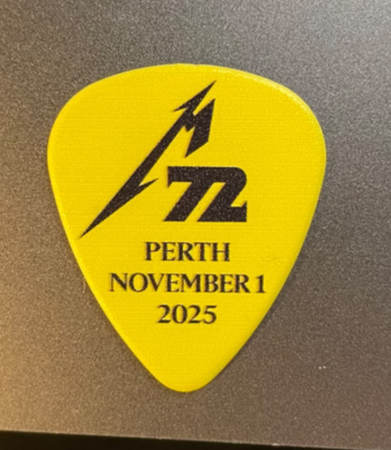 Metallica official m72 perth - official,