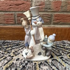 Lladro "Snowman" Figurine No