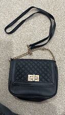 Primark black & gold crossbody bag