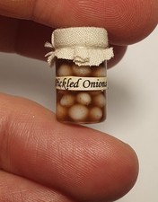 Miniature Food Jar of Pickled