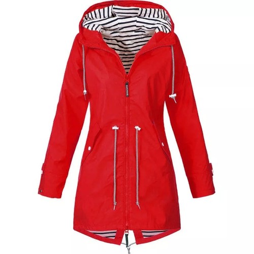 Womens waterproof raincoat - waterproof,