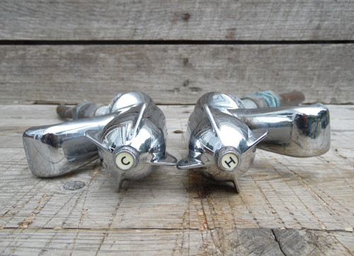 Vintage reclaimed large chrome - vintage,