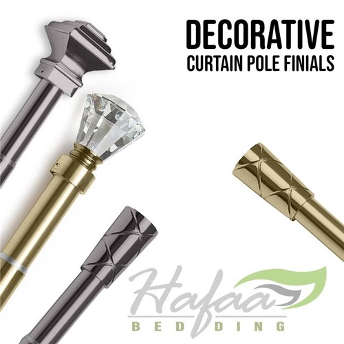 Decorative curtain pole - decorative, 28mm