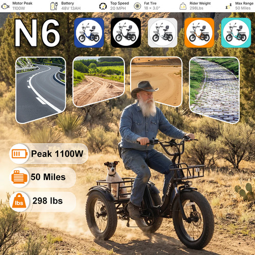 Narrak fat tire - narrak, folding