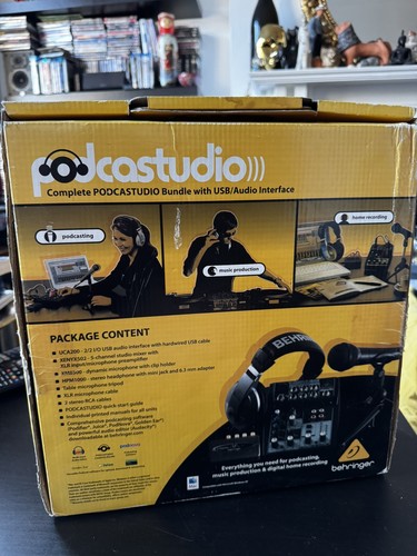 Behringer podcastudio complete - behringer,