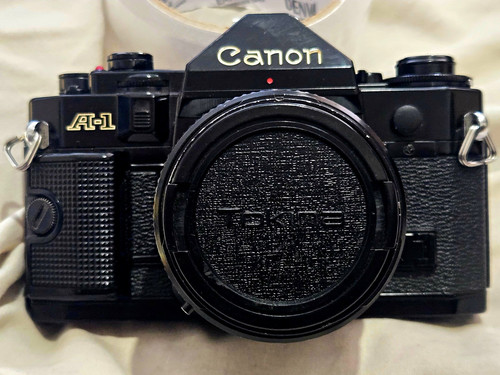 Canon 35mm slr film - canon, a-1