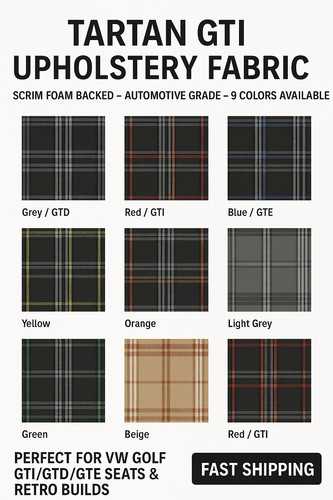 Golf gti gt tartan - golf, /