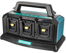 Battery charger station - battery,