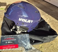 Vola Sentinel Bandit slalom ski race helmet Large 59cm-61cm purple sparkly