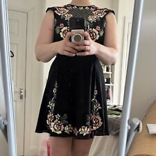Needle & Thread Sequin Beaded Embroidery Dress Size UK10