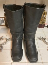 FRYE BLACK SQUARE TOE