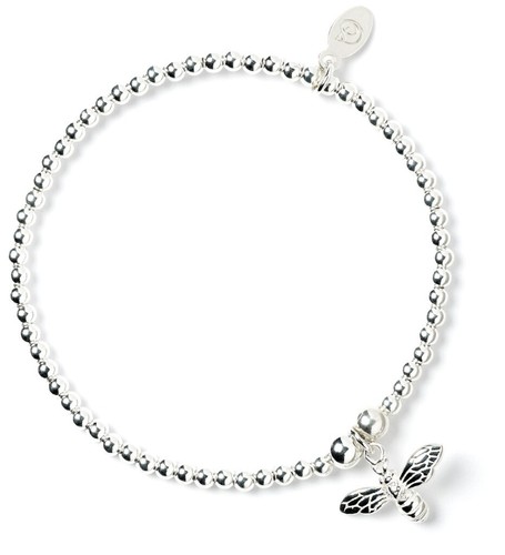 Sterling silver ball bead - silver,