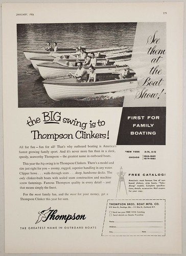 1956 print thompson bros - ad,