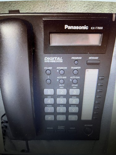 Panasonic t7668uk b single - panasonic,