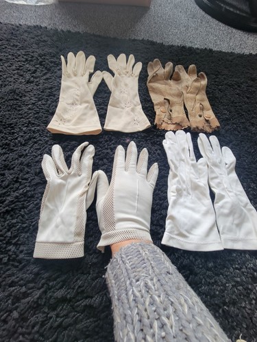 Ladies vintage gloves 1 - ladies,