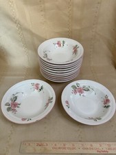 Vintage Roselsnd Cereal Bowls 7 1/8 Inch Wide  Discontinued