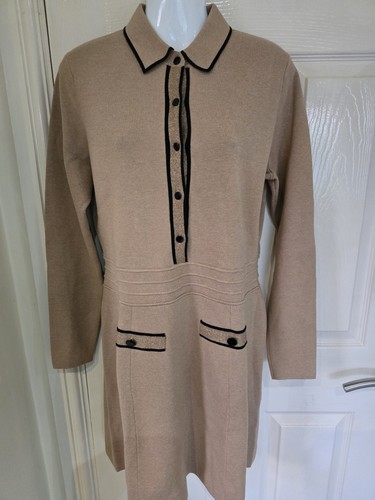 Reiss knitted dress vgc - knitted,